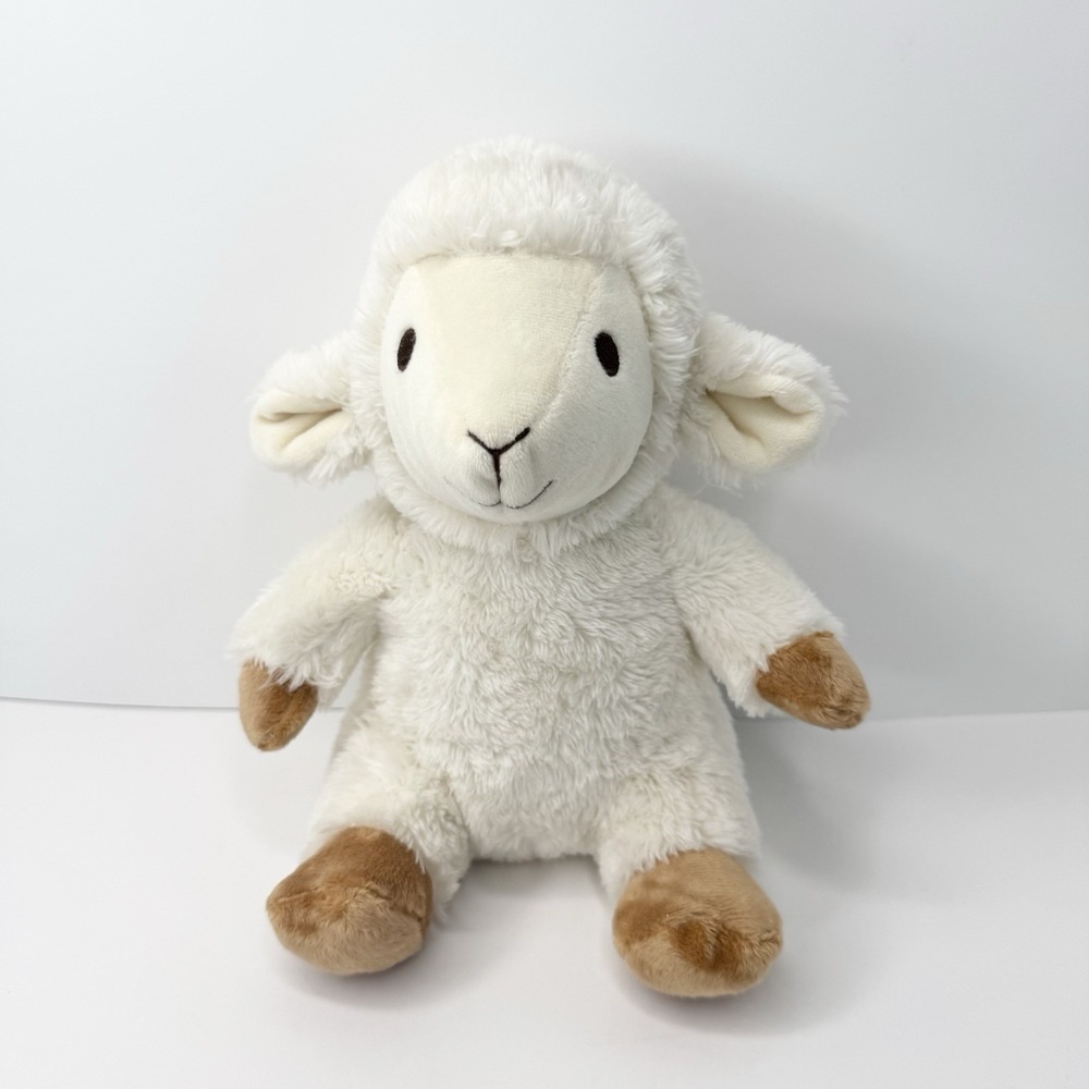 Khol's Cares Hello Lamb Plush Stuffed Animal 9" Off White/Cream Tan No Book